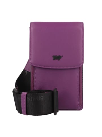 Braun Büffel Capri Mini Bag Umhängetasche Leder 10 cm in viola