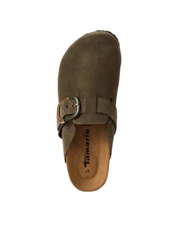 Tamaris Clogs in Oliv