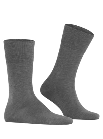 Falke Socken Tiago in Steel mel.