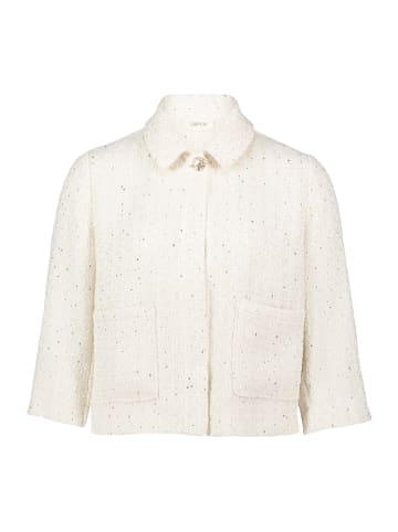 CARTOON Tweedblazer mit Taschen in Cream/Nature