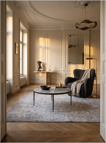 KADIMA DESIGN Couchtisch indischer Toronto-Marmor, Modern