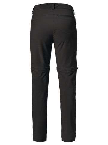 Schöffel Zipp - Off "Pants Ascona Zip Off" in black