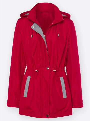 Sieh an! Jacke in rot
