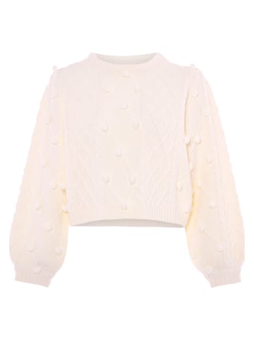 IZIA Damen Pullover in WOLLWEISS
