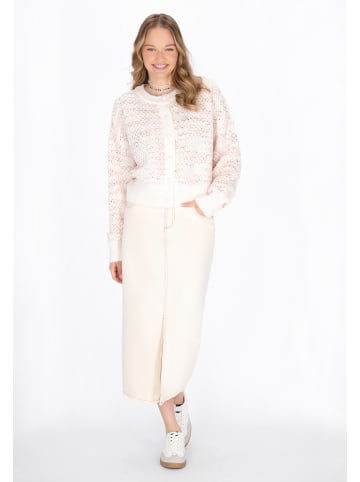 myMo Women Cardigan in offwhite melange