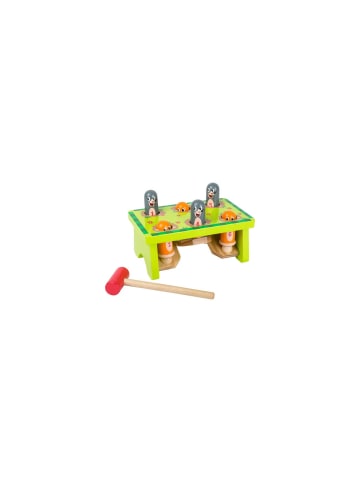 Small Foot Design Motorikspielzeug Klopfspiel Hau den Maulwurf, ab 18 Monate