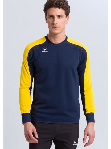 erima Liga 2.0 Sweatshirt in new navy/gelb/dark navy