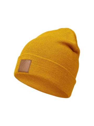 Occulto Winter Mütze Beanie Braun Label in Pantyellow