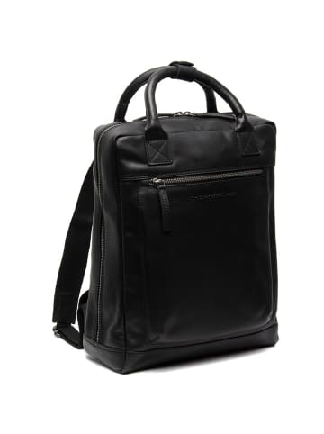 The Chesterfield Brand Wax Pull Up Georgia Rucksack Leder 36 cm Laptopfach in black