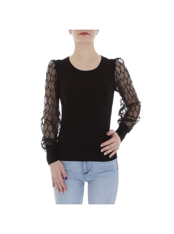 Ital-Design Bluse in Schwarz