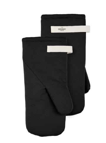 The Organic Company Ofenhandschuhe Mitts Groß 35x16cm in Schwarz