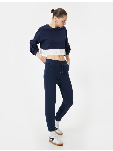 KOTON Sweathose in Marineblau