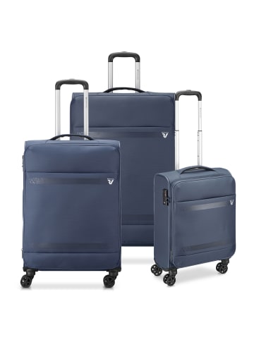 Roncato Jazz 4.0 4 Rollen Kofferset 3-teilig in nachtblau