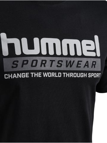 Hummel Hummel T-Shirt Hmllgc Erwachsene Atmungsaktiv in BLACK