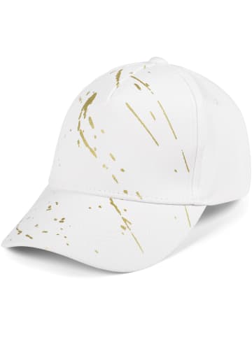 styleBREAKER Baseball Cap in Weiß