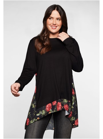 sheego by Joe Browns Longshirt in schwarz