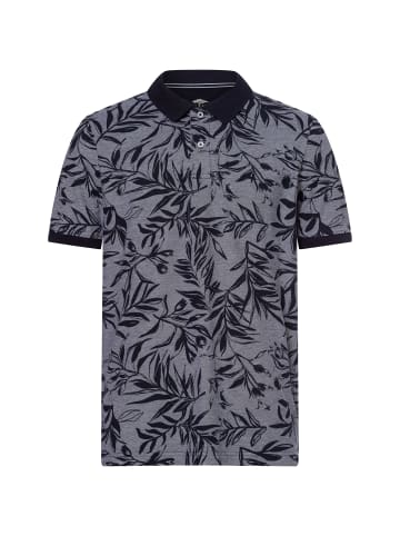 FYNCH-HATTON Poloshirt in marine grau
