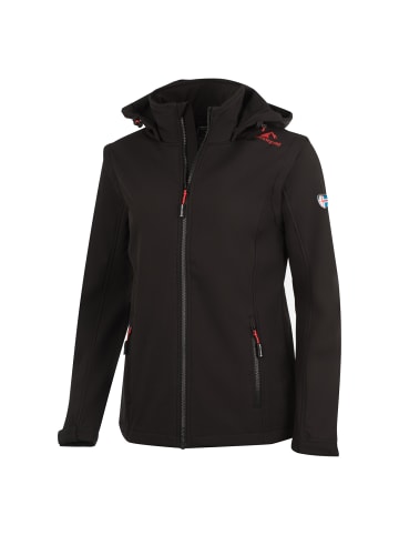 Westfjord Zipp-Off Softshelljacke Eldfjall XT in black/steel blue