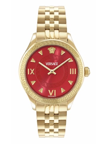 Versace Analoguhr für Damen in gold