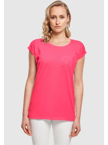 Merchcode Merchcode T-Shirts in hibiskus pink