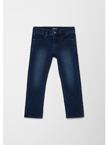 s.Oliver Jeans-Hose lang in Blau