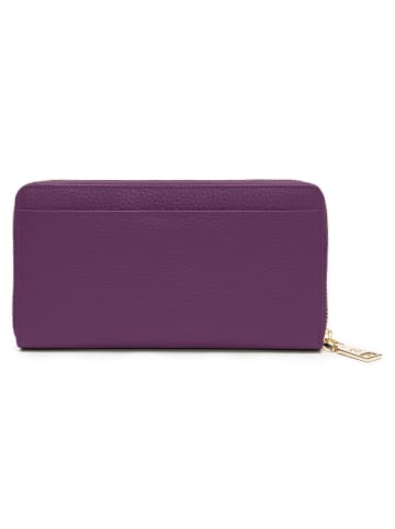 Lazarotti Bologna Leather Geldbörse Leder 19 cm in purple
