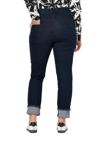 LAURASØN Jeans in dark blue denim