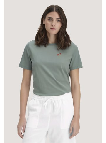 Hessnatur T-Shirt in mattgrün