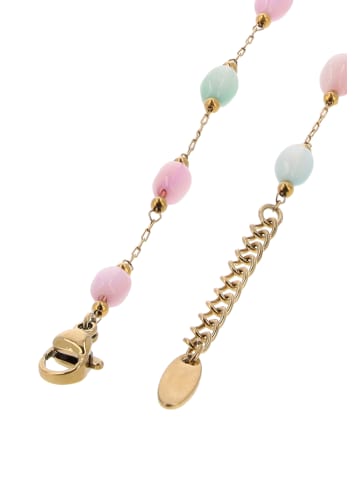 IZIA Women Chain Bracelet in Gold Multicolor