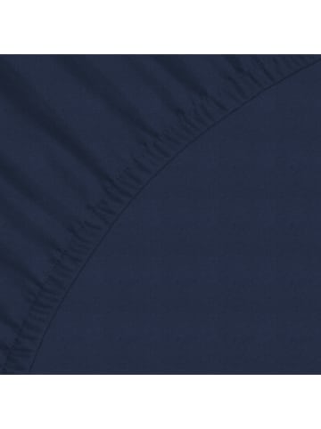 GMD Living Jersey Premium Spannbettlaken JANNEBY in Farbe Navy Blau
