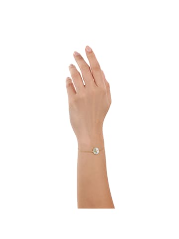 s.Oliver Armband Silber 925, Perlmutt in Gold