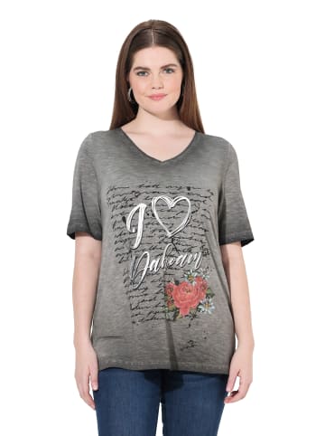 Ulla Popken Shirt in schwarz