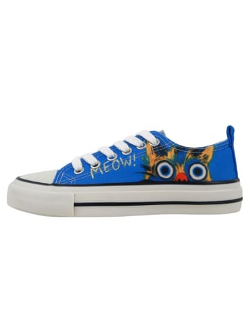 Dogo Liria Sneaker - Meow Attack 41 in Blau
