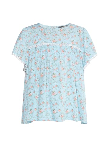 DreiMaster Mädchen (Kids) Bluse in Hellblau Blume