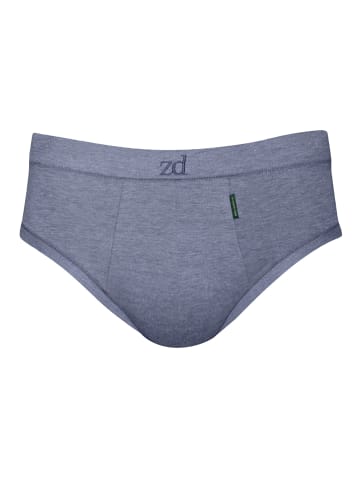ZD ZERO DEFECTS Slip 1er Pack in Jeans Blau