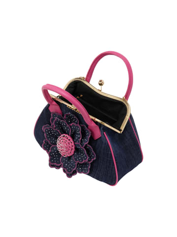 usha FESTIVAL Women Handbag in Fuchsia Denim