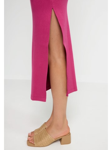 LSCN BY LASCANA Midikleid in dark berry