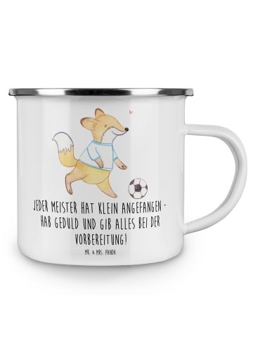 Mr. & Mrs. Panda Tasse Wettkampfvorbereitung meistern mit Spruch in Weiß