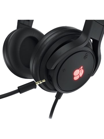 COFI 1453 CHERRY HC 2.2 Gaming-Headset Kabelgebundene USB-Kopfhörer mit in Schwarz