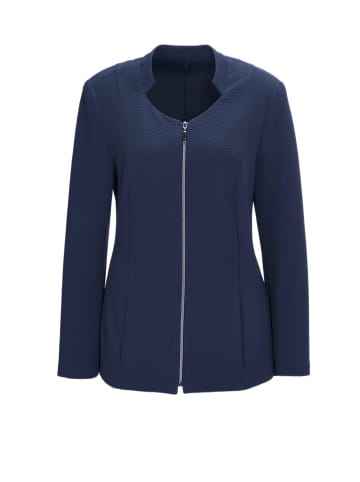 GOLDNER Blazer (Typ Indoorjacke) in blau