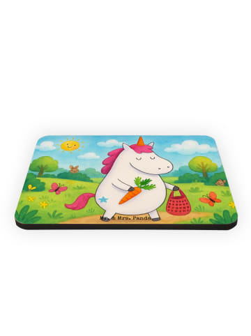 Mr. & Mrs. Panda magnet Einhorn Vegan Design ohne Spruch in Weiß