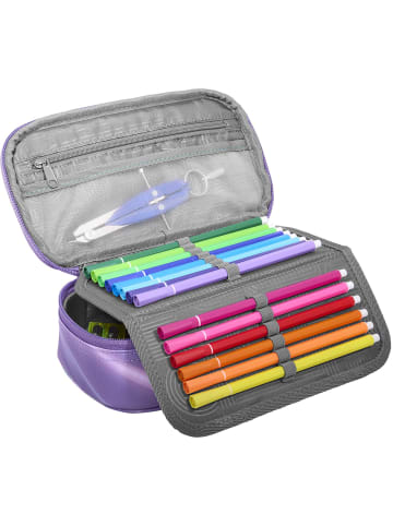 Coocazoo Schlampermäppchen Arctic Lights in lila