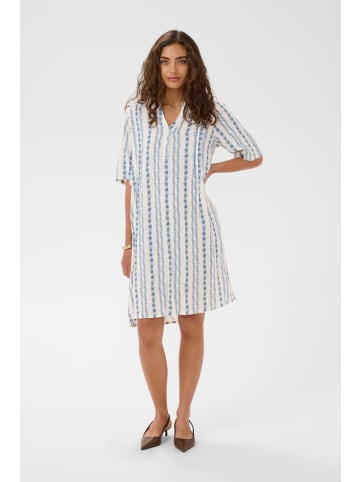 CULTURE Kleid CUhollie Relaxed fit in Blue/White Graphic