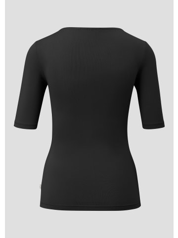 QS T-Shirt in 9999_schwarz