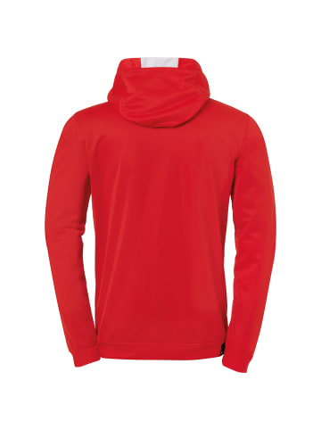 Kempa Trainingsjacke PLAYER HOOD JACKET Kids in rot/weiß