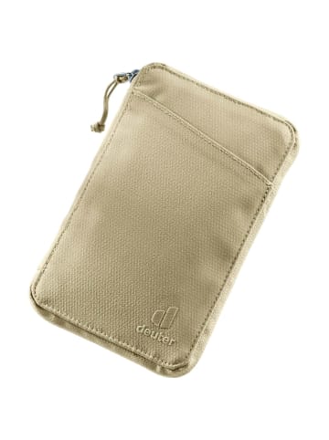 Deuter Travel Wallet - Reisegeldbörse 8cc 20 cm (schwarz) in desert