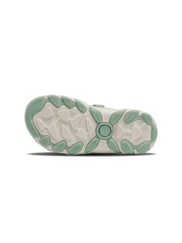 Hummel Klettverschluss Sandale Sandal Glitter Mädchen in FROSTY GREEN