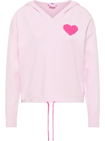 myMo Damen Strickpullover in Rosa