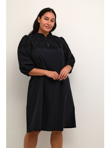 KAFFE curve Kleid KCjas A-shape in Black Deep