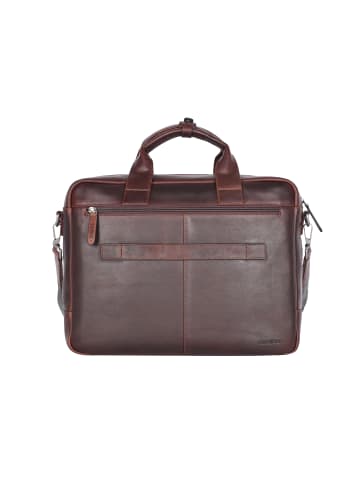 Strellson Aktentasche 'Stratford  in Dunkelbraun 39 x 30 x 11 cm'